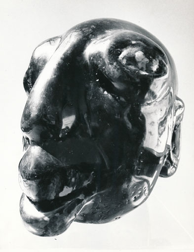 LS6904 Lucas SITHOLE "Barberton", 1969 - liquid steel covered in fibreglass - 41x??x55 cm