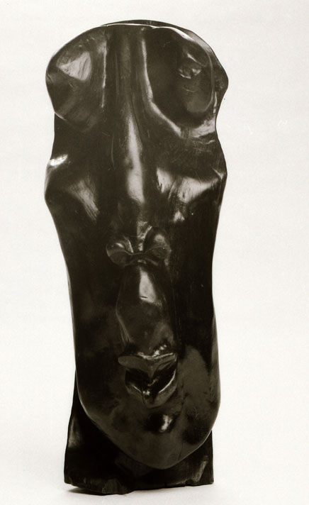 Lucas SITHOLE LS8314 "If you come back, I'll stay!", 1983 - Indigenous wood from Zululand - 076x030x038 cm frontview