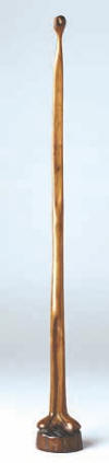 Query "KK" Lucas SITHOLE "Elongated figure" pre-1968 - mahogany - 92.5 cm H