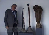 Lucas SITHOLE sculptures discussed by Stephan Welz on Straussart Youtube channel