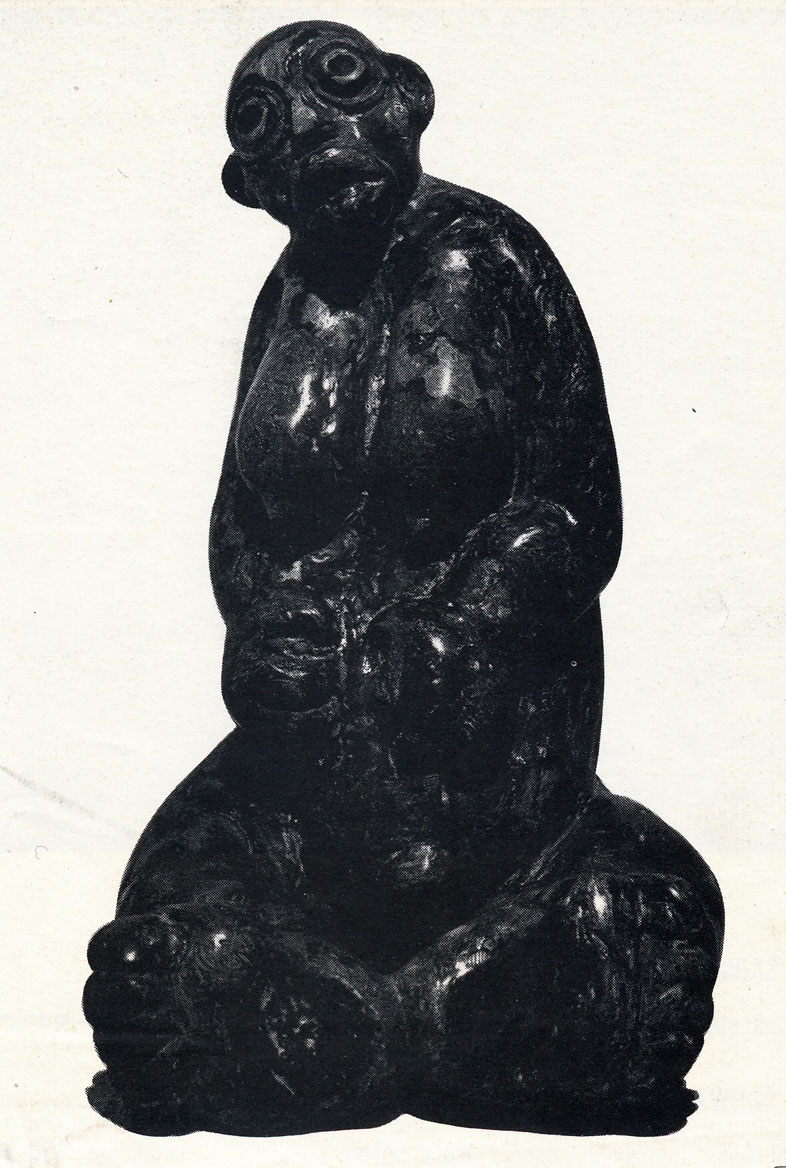 LS6505 Lucas Sithole "Expectant Mother" 1965 Ironwood (meas. n/a)