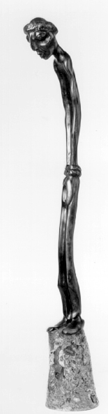 SITHOLE LS7805 "Bondage", 1978 - Natal Nkunzibomvu wood - 156x022x036 cm